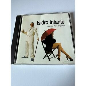 Isidro Infante Licencia Para Engañar CD 1998 Salsa Tropical RMM Records